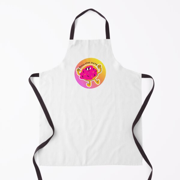 Item preview, donut stop trying cute motivational pink brain designed and sold by kuimoul.