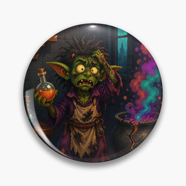 Item preview, The Goblin Alchemist's Catastrophic Brew  designed and sold by Sketchlegacy.