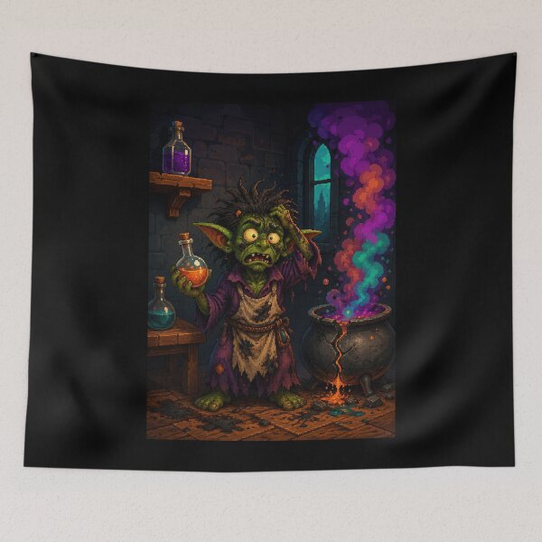 Item preview, The Goblin Alchemist's Catastrophic Brew  designed and sold by Sketchlegacy.