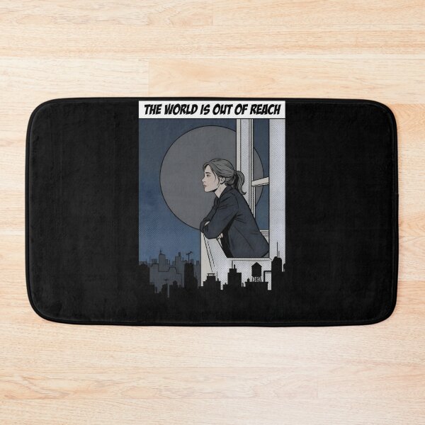 Item preview, City Silhouette Minimalist Dark Comic Poster designed and sold by DuckOddity.