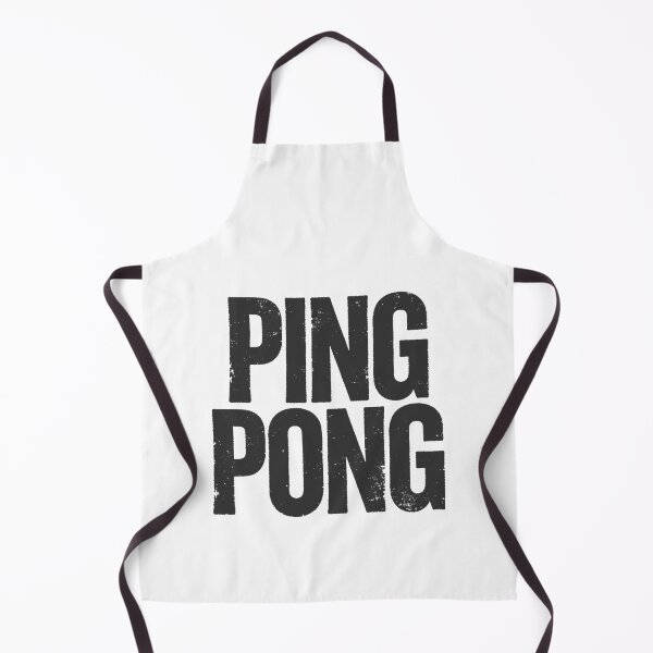 Item preview, PING PONG in Black Grungy Letters designed and sold by StudioDestruct.
