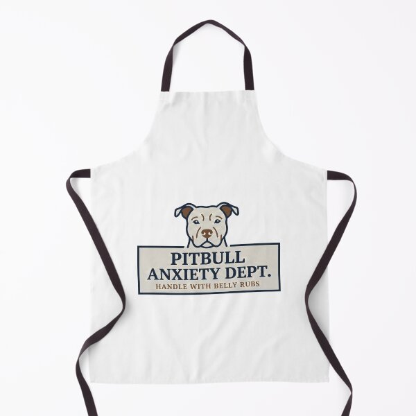Item preview, Pitbull Anxiety Dept Badge Design designed and sold by Fur & Whisker Co..