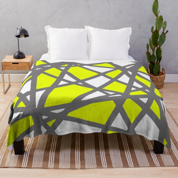Item preview, Minimalist Yellow Abstract Geometric Lines Graphic designed and sold by taiche.