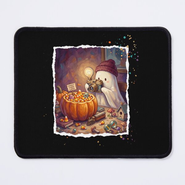 Item preview, Cozy Ghost Photographer Taking Fall Photos designed and sold by Roy & Tiffany.