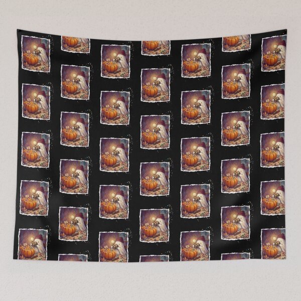 Item preview, Cozy Ghost Photographer Taking Fall Photos designed and sold by Roy & Tiffany.