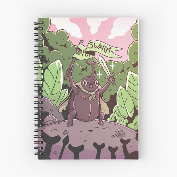 Item preview, Warrior scarab leading its horde designed and sold by Djangle.