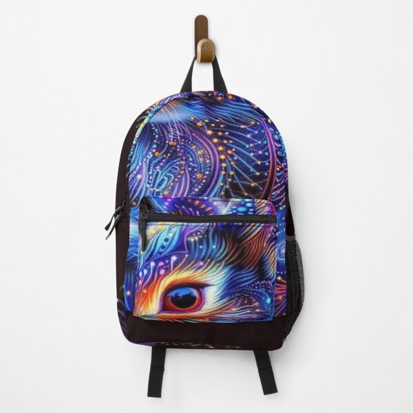 Item preview, The Cosmic Dream Rabbit, Cosmic Psychedelic Rabbit - Detailed Art with Colorful Patterns and Luminous Dots designed and sold by RAYBIL.
