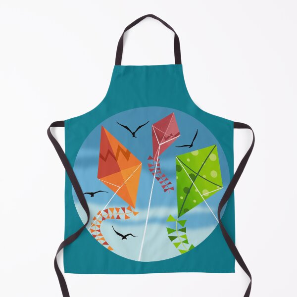 Item preview, Colourful Kites in Blue Sky designed and sold by Andrew Hitchen.