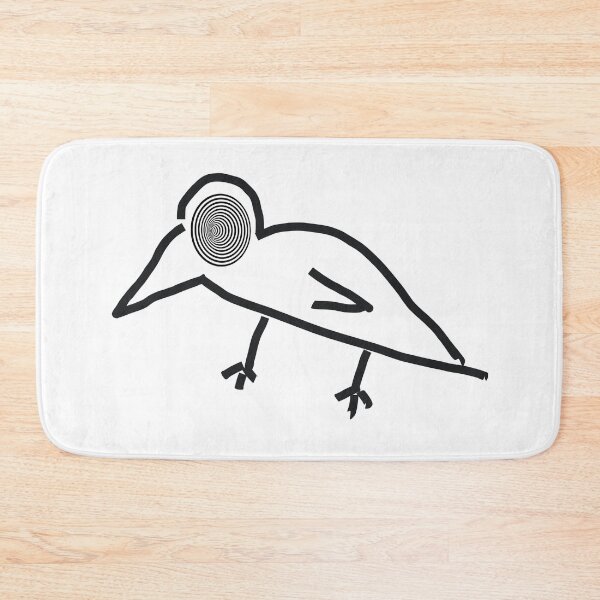 Item preview, Hypnotizing Black Bird, Creepy and funny Birds.  Gifts for Fans of scares and fun. designed and sold by DSoriaDesign.