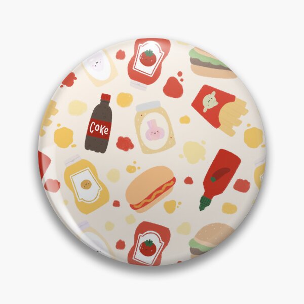 Item preview, Fast Food Seamless Pattern designed and sold by MiloverseOfficial.