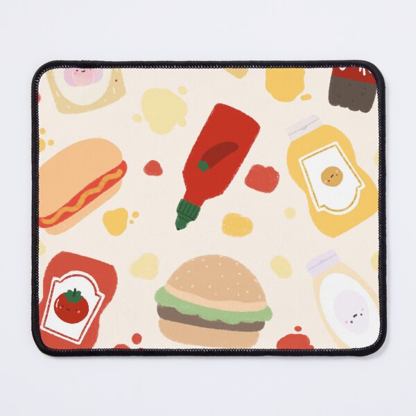 Item preview, Fast Food Seamless Pattern designed and sold by MiloverseOfficial.