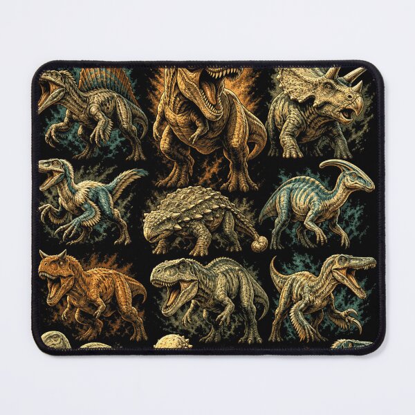 Item preview, Cretaceous Titans Dinosaur Fossil Paleontology Prehistory designed and sold by JackCurtis1991.