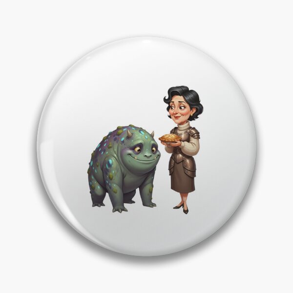 Item preview, Badass Post Apo Grandma Armor Pie Creature Illustration designed and sold by vk09.
