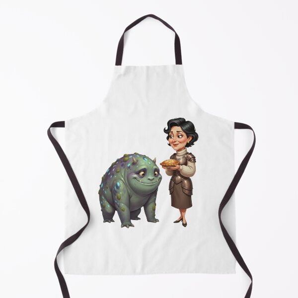 Item preview, Badass Post Apo Grandma Armor Pie Creature Illustration designed and sold by vk09.