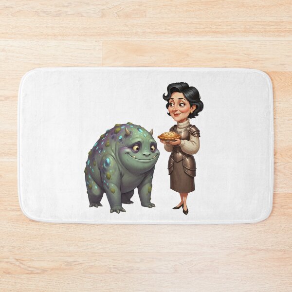 Item preview, Badass Post Apo Grandma Armor Pie Creature Illustration designed and sold by vk09.