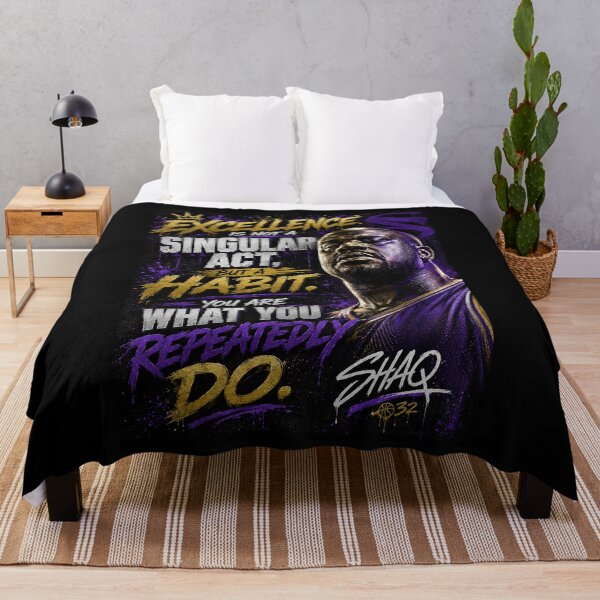 Item preview, Excellence is not a singular act, but a habit. You are what you repeatedly do. Shaq designed and sold by BallerQuotes.