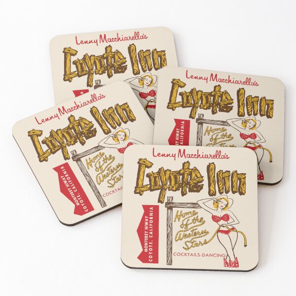 Item preview, Coyote Inn Dance Club Western Theme Bar California Vintage Travel designed and sold by ourkid.