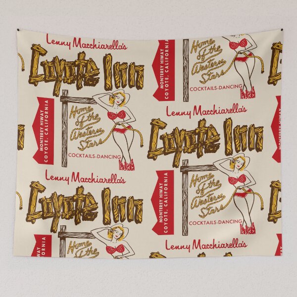 Item preview, Coyote Inn Dance Club Western Theme Bar California Vintage Travel designed and sold by ourkid.
