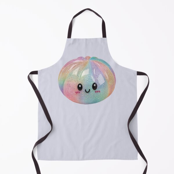 Item preview, Pastel Rainbow Glitter Squishy Dumpling Stress Relief Toy – Kawaii Cutout designed and sold by EmeraldeaArt.