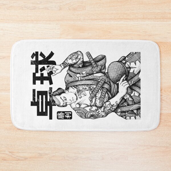 Item preview, Table Tennis Player Samurai Victory Vintage Japanese Kanji designed and sold by GrandeDuc.