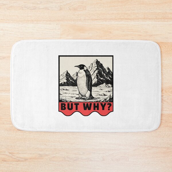 Item preview, funny penguin but why mountain nihilist meme designed and sold by ArtDesignTp.