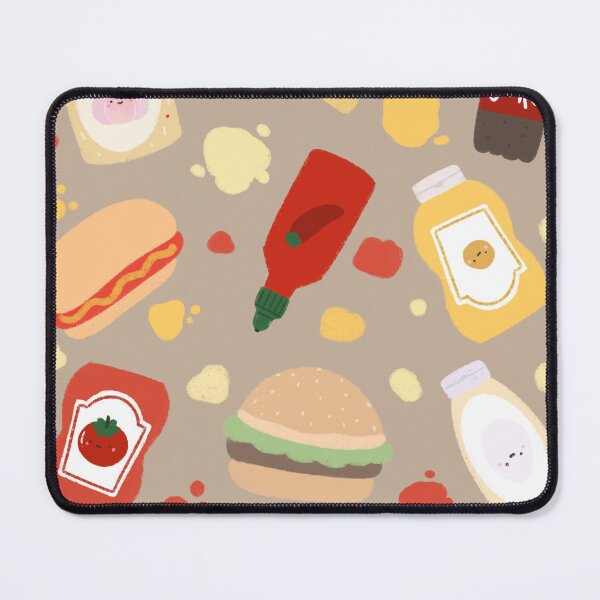 Item preview, Fast Food Seamless Pattern designed and sold by MiloverseOfficial.