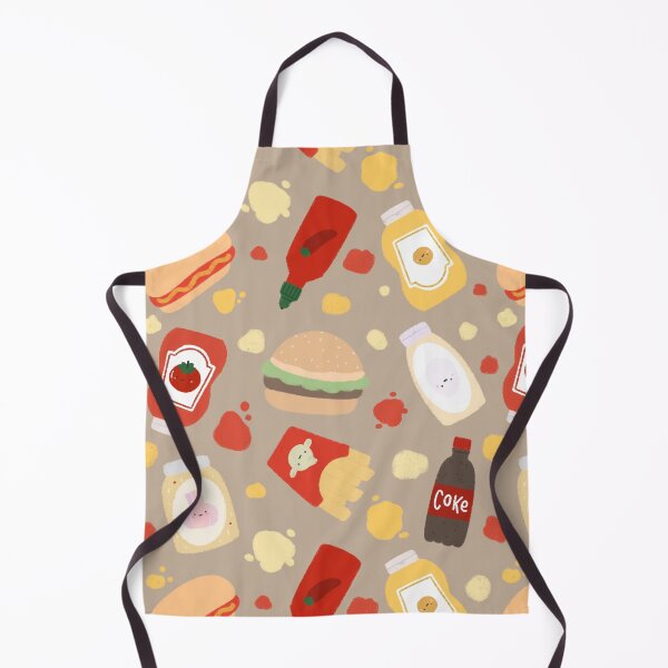 Item preview, Fast Food Seamless Pattern designed and sold by MiloverseOfficial.