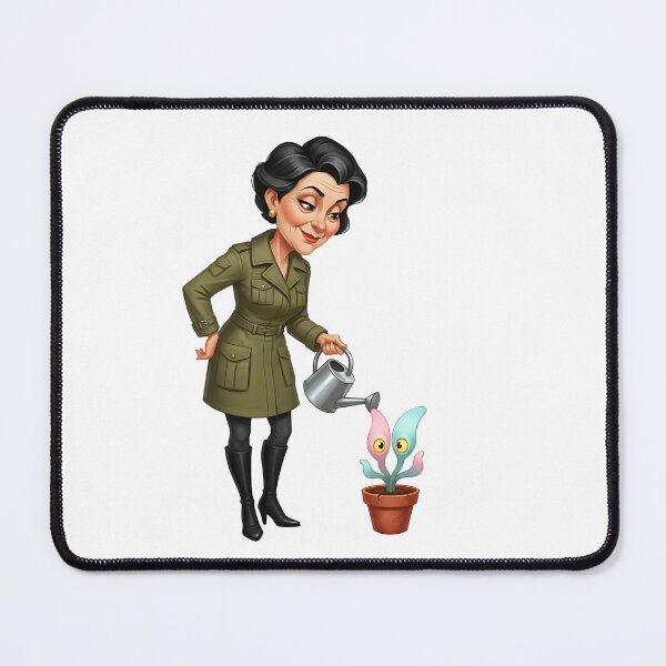 Item preview, Badass Post Apo Grandma Mutant Plant Gardening Illustration   designed and sold by vk09.