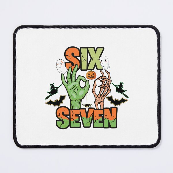 Item preview, Funny Halloween six seven meme witch skeleton hands retro spooky 67 meme designed and sold by ArtDesignTp.