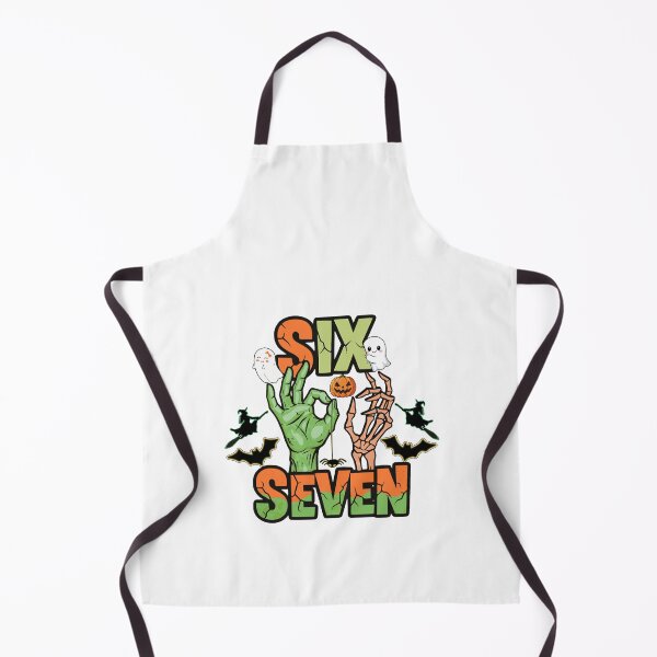 Item preview, Funny Halloween six seven meme witch skeleton hands retro spooky 67 meme designed and sold by ArtDesignTp.