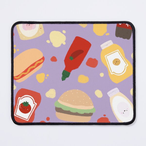 Item preview, Fast Food Seamless Pattern designed and sold by MiloverseOfficial.