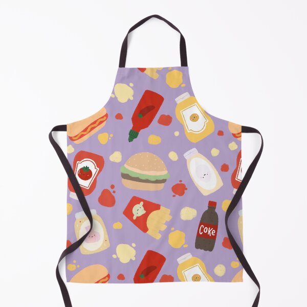 Item preview, Fast Food Seamless Pattern designed and sold by MiloverseOfficial.