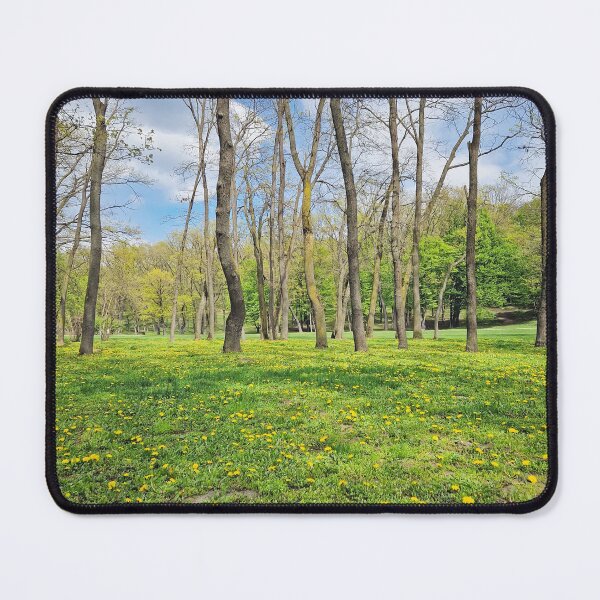 Item preview, dandelions beneath slender trees designed and sold by psychoshadow.