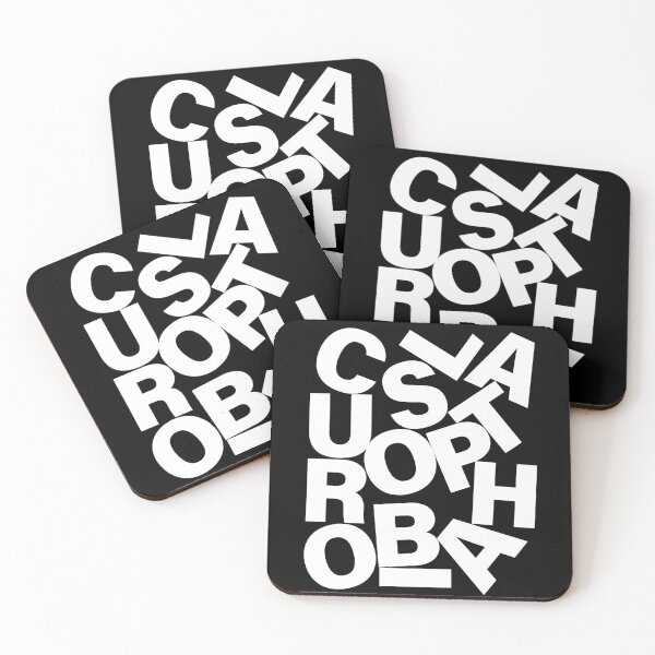 Item preview, Claustrophobia Typography | Chaotic Black and White Letter Design designed and sold by Lifer Art and Design.