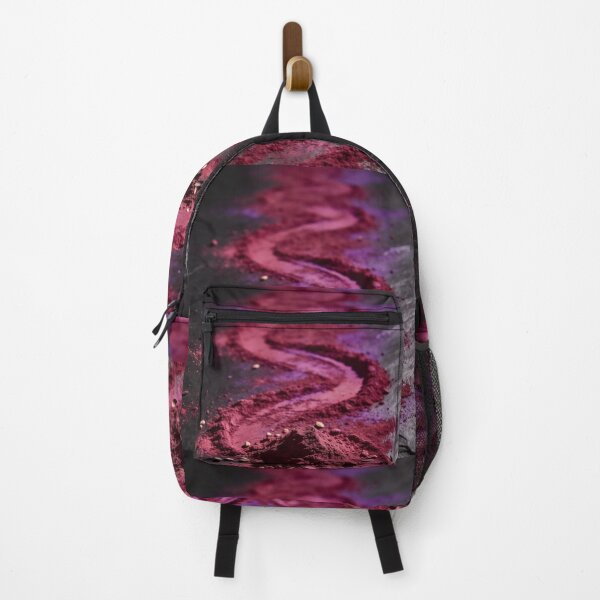 Item preview, Vibrant Magenta Powder S-Curve on Dark Slate Texture designed and sold by NeonLimitless.