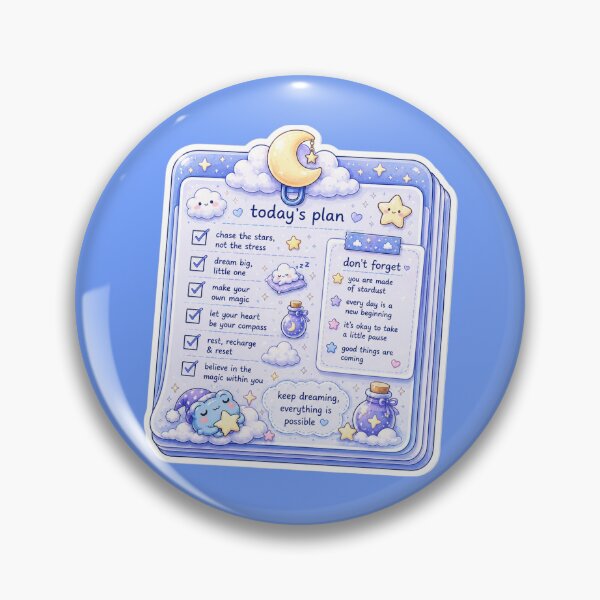 Item preview, Cute Celestial Daily Planner Sticker designed and sold by Christiana-Art.