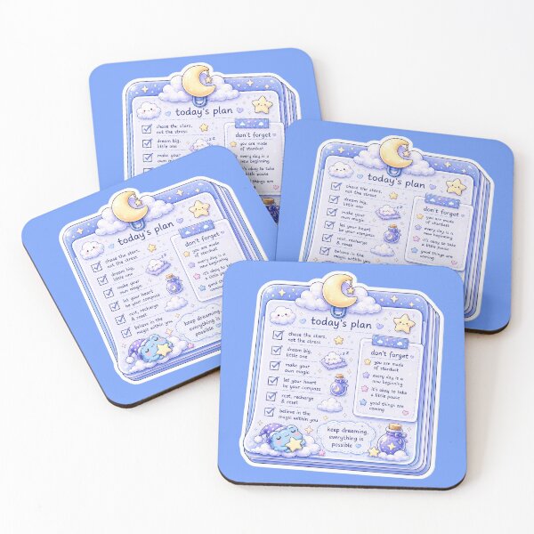 Item preview, Cute Celestial Daily Planner Sticker designed and sold by Christiana-Art.