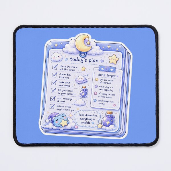 Item preview, Cute Celestial Daily Planner Sticker designed and sold by Christiana-Art.
