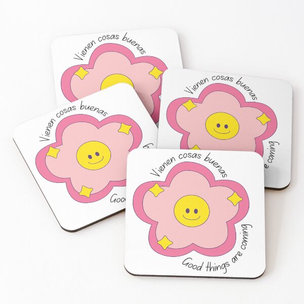 Artikelvorschau, Vienen cosas buenas sticker entworfen und verkauft von DesignPMG.