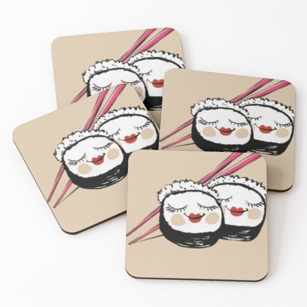 Item preview, Happy Sushi Roll designed and sold by Doodldtime.