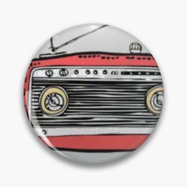 Item preview, Vintage Red Radio designed and sold by Doodldtime.