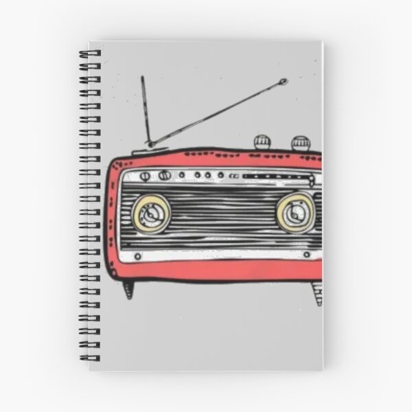 Item preview, Vintage Red Radio designed and sold by Doodldtime.