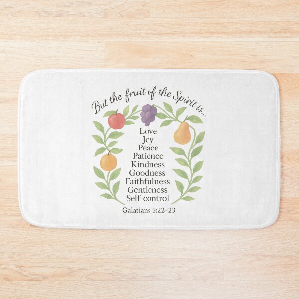 Item preview, Fruit of the Spirit – Galatians 5:22–23 Bible Verse Christian Art | Faith & Spiritual Growth Design designed and sold by SoulThread Studio.
