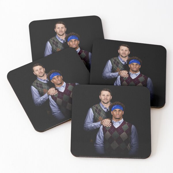 Item preview, Josh Allen Keon Coleman Step Brothers Buffalo Football designed and sold by KeveElise.