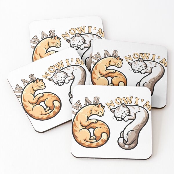 Item preview, birthday funny meme  6 7 six seven cat mama designed and sold by ArtDesignTp.