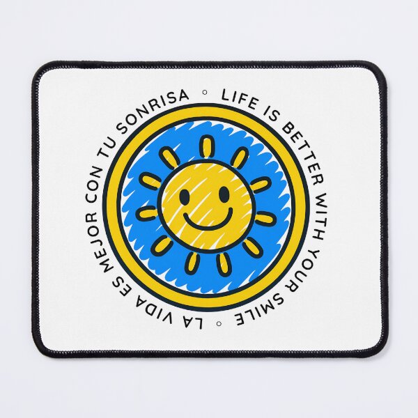 Item preview, Life is better with your smile sticker designed and sold by DesignPMG.