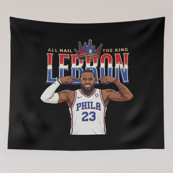 Item preview, LeBron 76ers designed and sold by KeveElise.