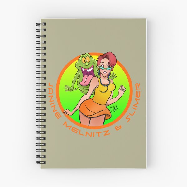 Item preview, JANINE MELNITZ + SLIMER - D3 - FANTASMAS designed and sold by CuPensky.