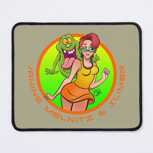 Item preview, JANINE MELNITZ + SLIMER - D3 - GHOSTS designed and sold by CuPensky.