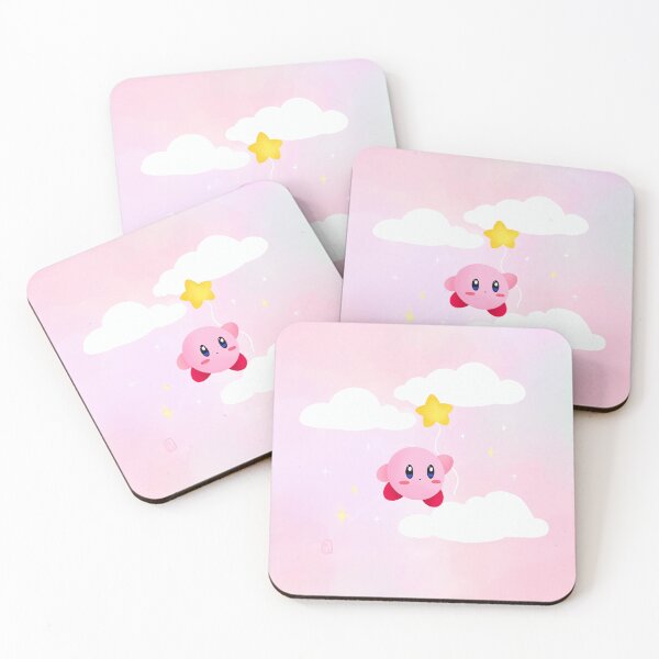 Item preview, Kirby in the Clouds designed and sold by The Mossy Toadstool.